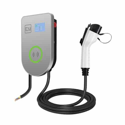 Type 1 32A card swiping start and screen display ev charger