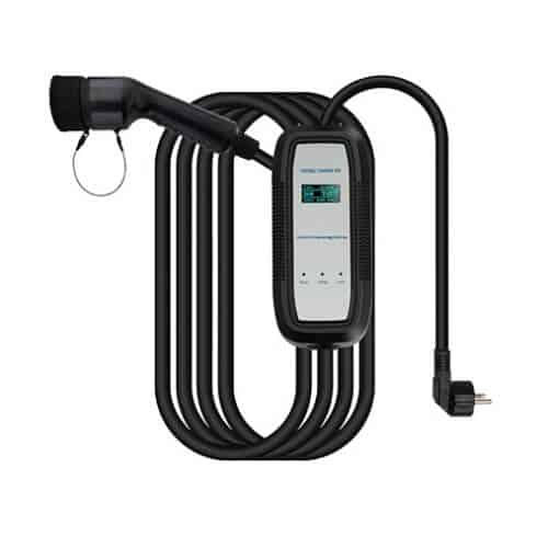Type 2 16A screen display ev charger