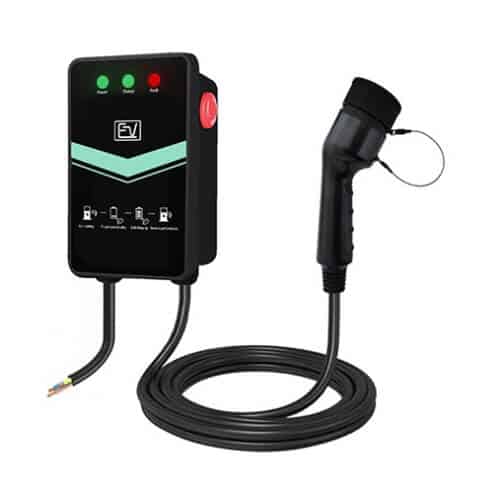 Type 2 32A plug and charge ev charger