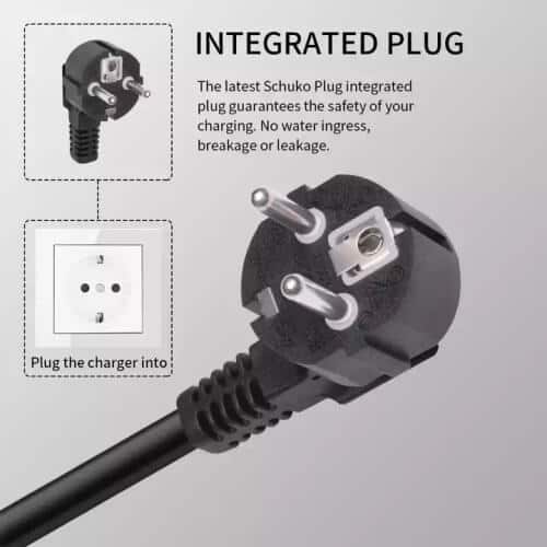 Type 2 ev charger plug